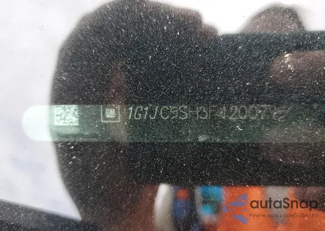 2015 Chevrolet Sonic Lt из США, поврежденный, VIN 1G1JC5SH3F4200795